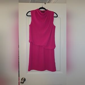 Trina Vibrant Pink Sleeveless Mini Dress Size 0 Excellent Condition